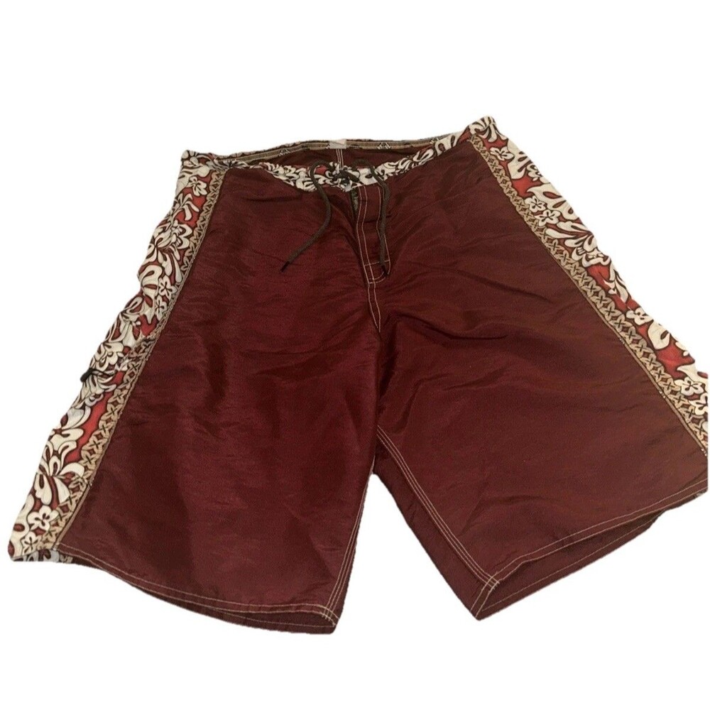 Vintage Men’s Large Drawstring Swim Trunks